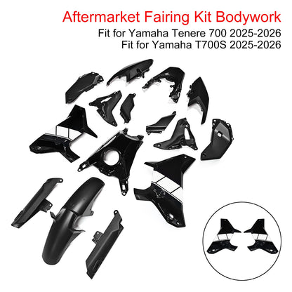 Kit di carene stampate a iniezione per Yamaha Tenere 700 T700S 2025-2026
