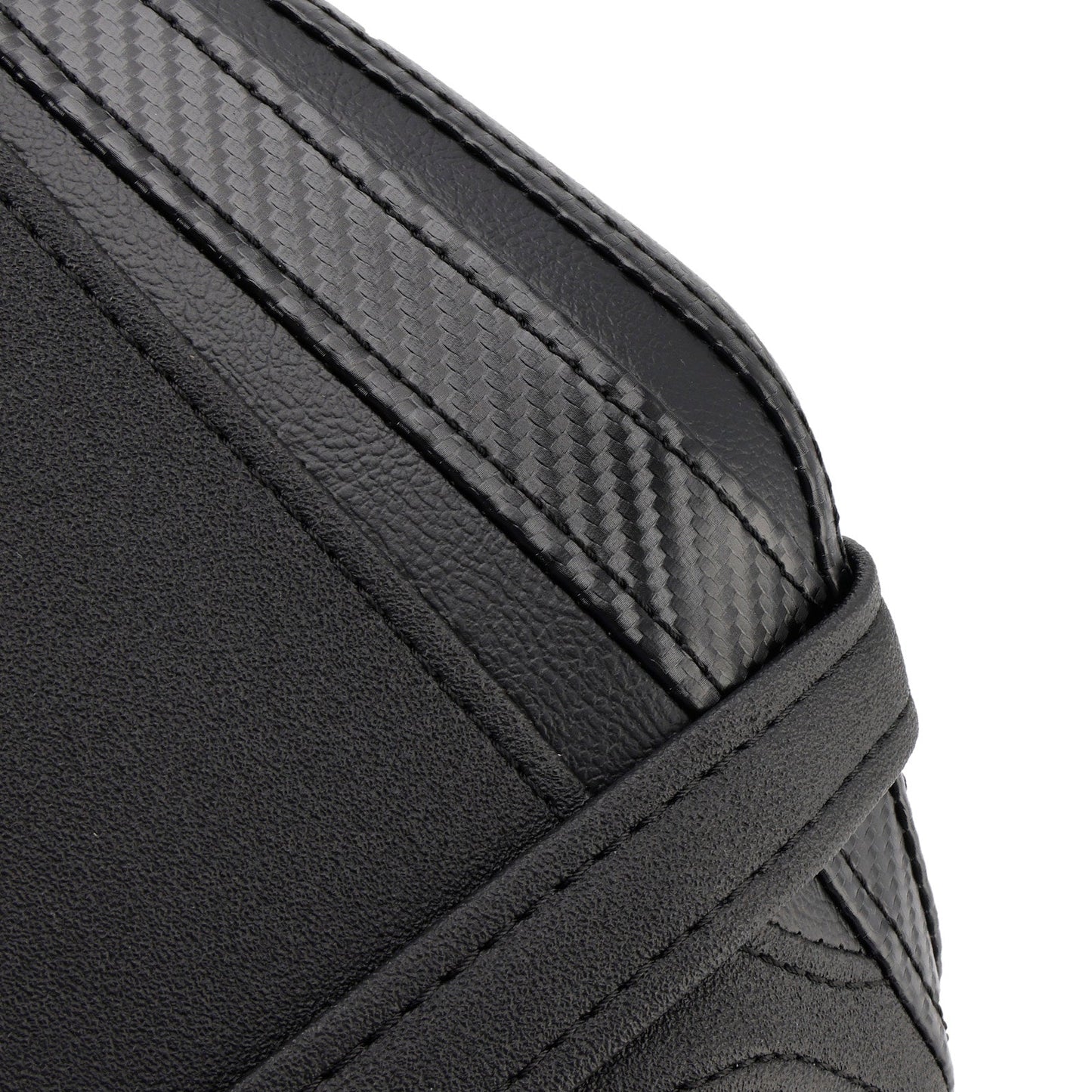 Kit cuscini passeggero Raider anteriori e posteriori per BMW R1300GS 2024-2025, colore nero.