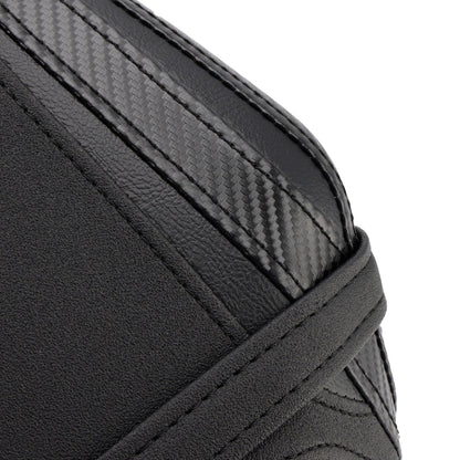 Kit cuscini passeggero Raider anteriori e posteriori per BMW R1300GS 2024-2025, colore nero.
