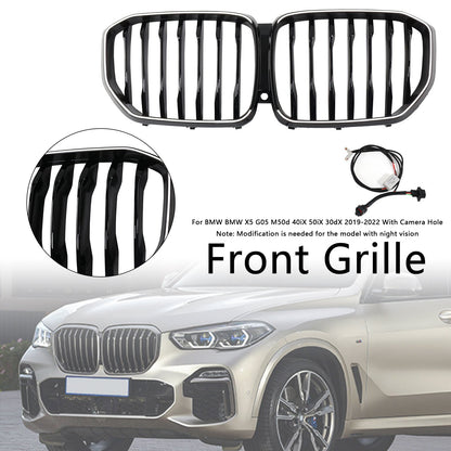 Griglia anteriore a rene nera lucida BMW X5 G05 2019-2022 M-Performance