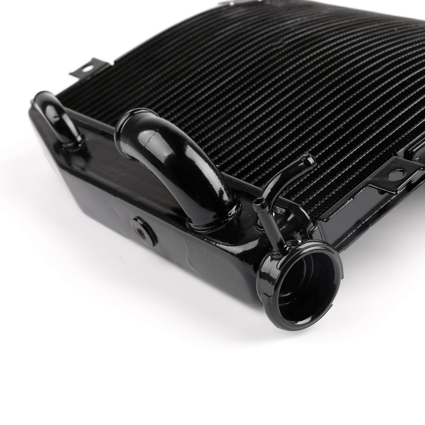 Radiatore di raffreddamento in alluminio nero per Kawasaki Ninja ZX10R ZX-10R ZX 10R 2004-2005