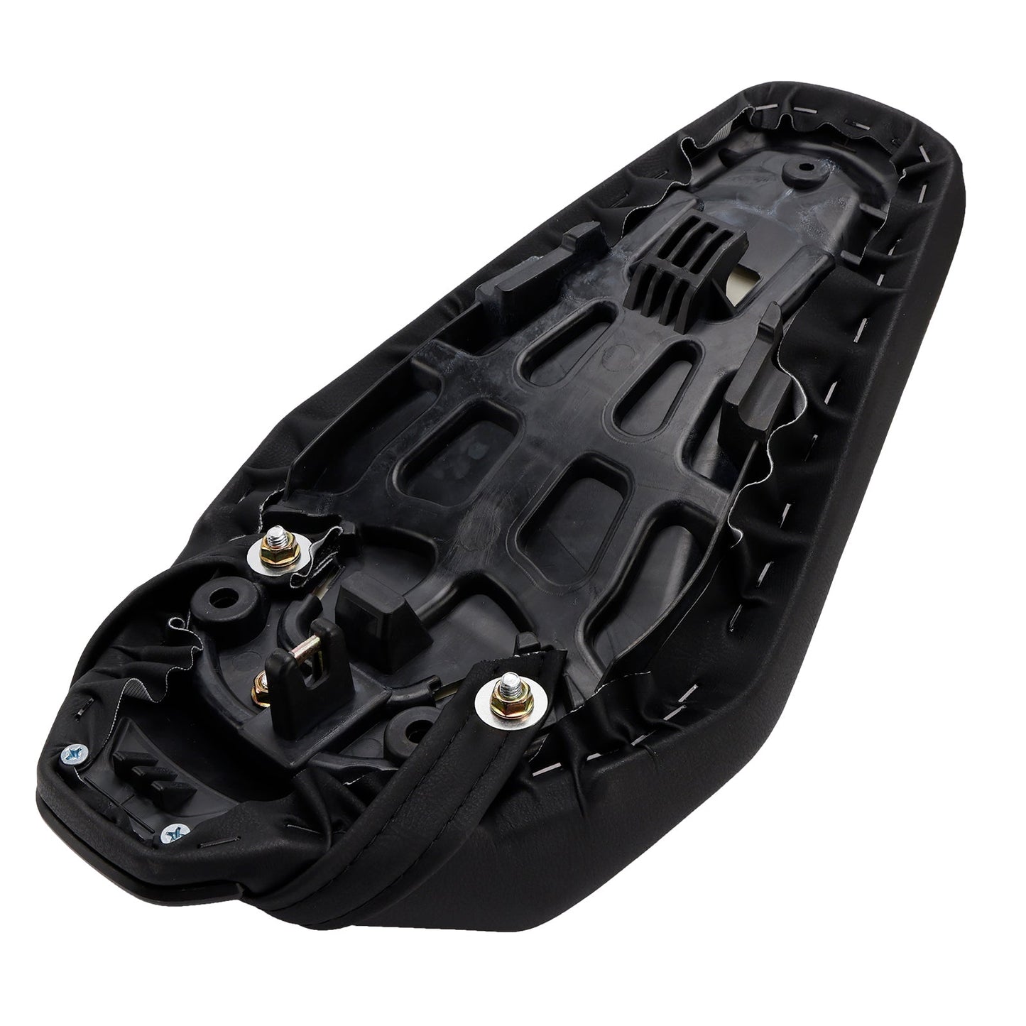 Kit sella passeggero anteriore e posteriore rinforzata per Kawasaki Ninja Z900 2025, colore nero.