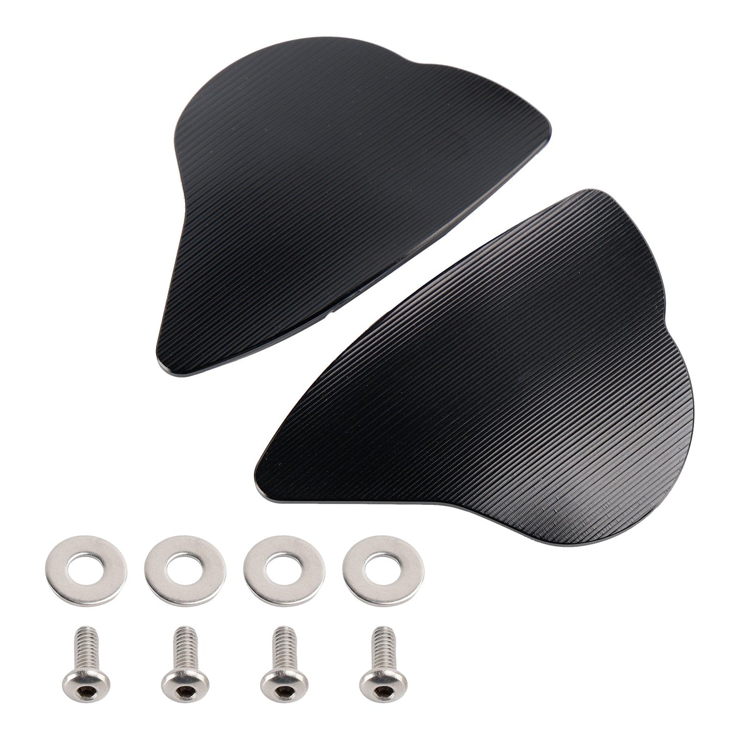 Kit di tappi per fori di eliminazione specchietti, adatti per Yamaha YZF-R6 (2017-2023) / YZF-R7 (2022) Piastre di bloccaggio specchietti