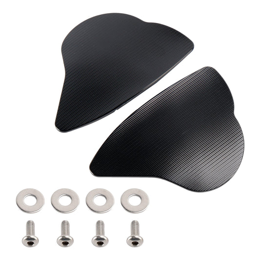 Kit di tappi per fori di eliminazione specchietti, adatti per Yamaha YZF-R6 (2017-2023) / YZF-R7 (2022) Piastre di bloccaggio specchietti