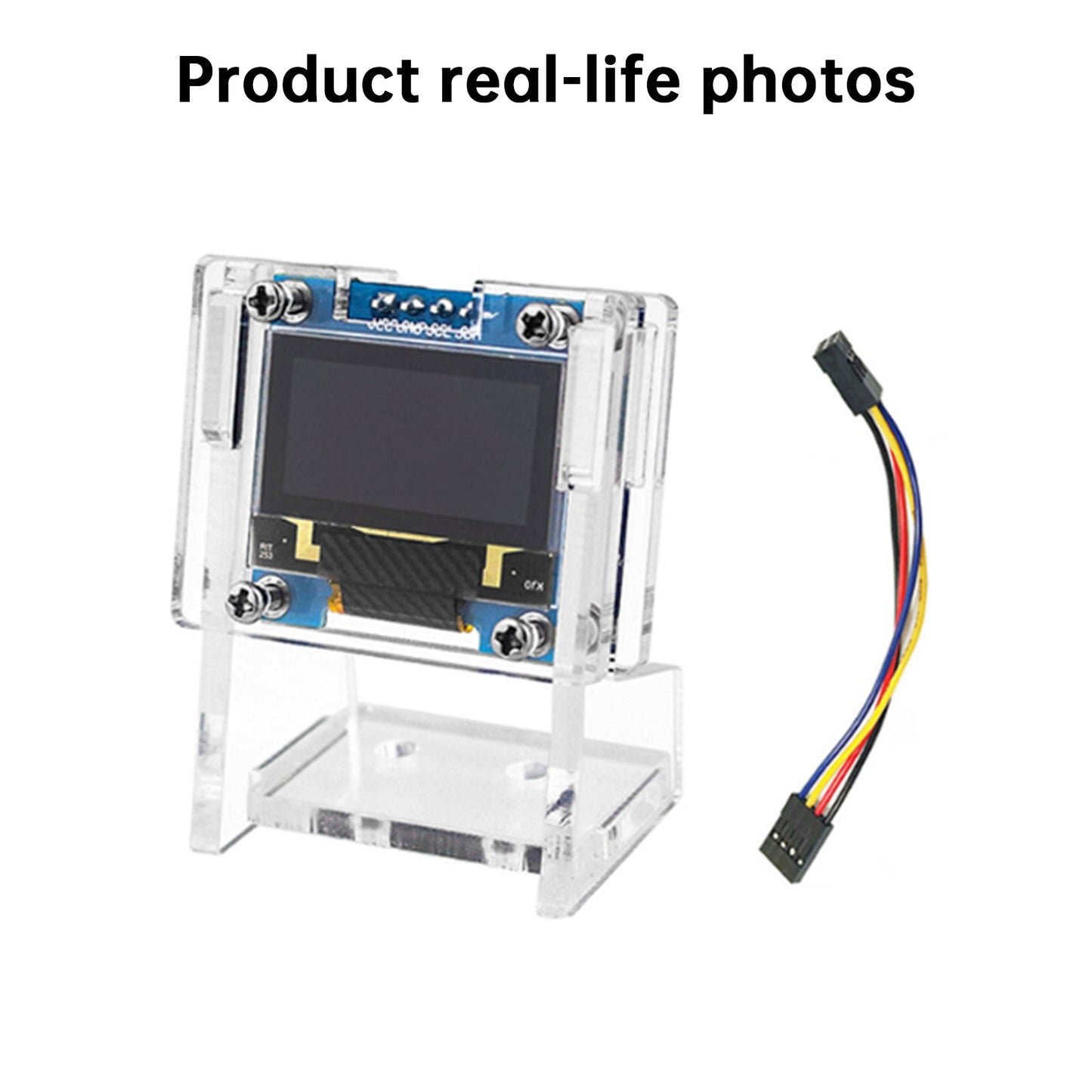 Modulo display OLED da 0,96 pollici Raspberry Pi 4B con display informativo IP per hard disk