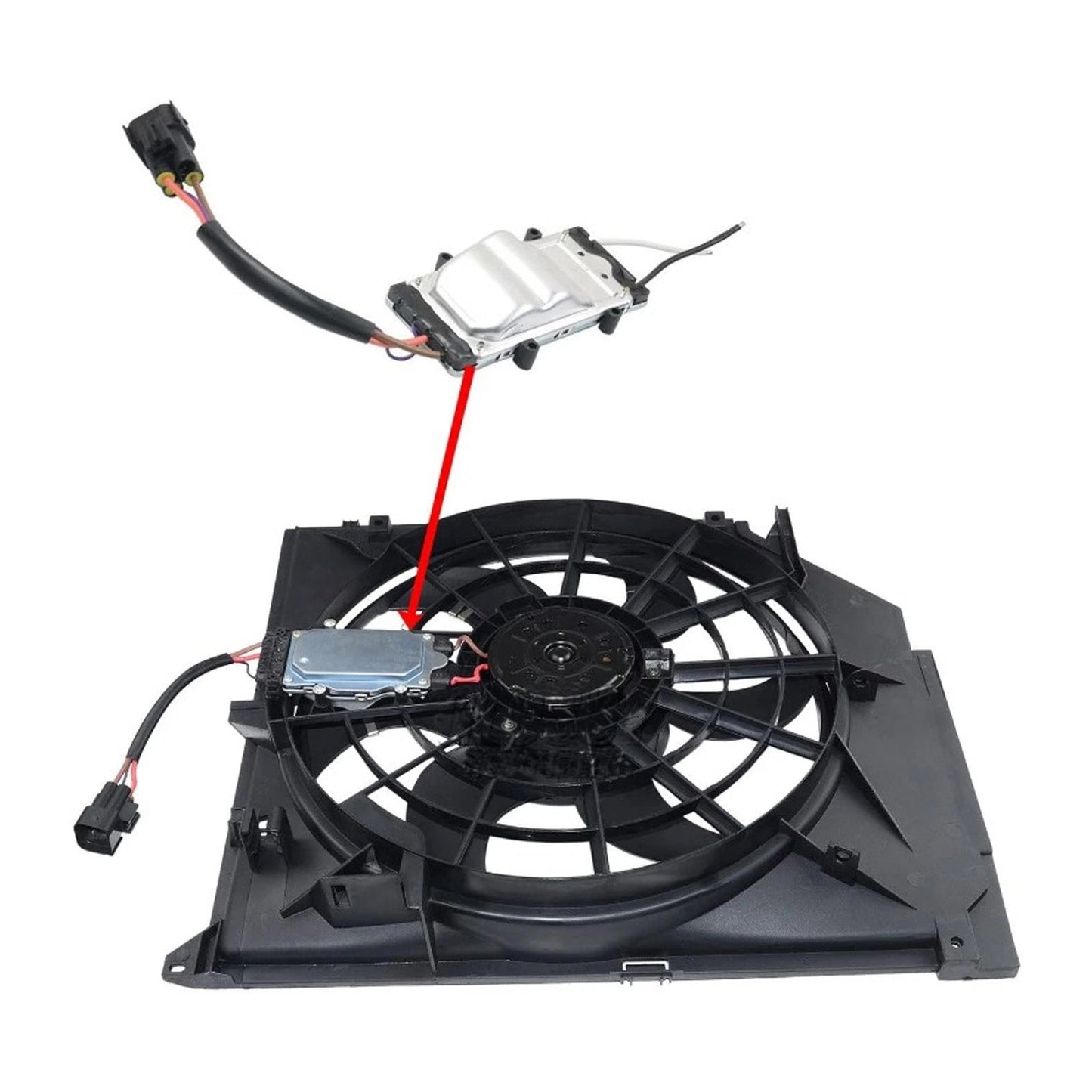 Modulo di controllo della ventola del radiatore BMW Serie 3 E46 1998-2006 1137328080