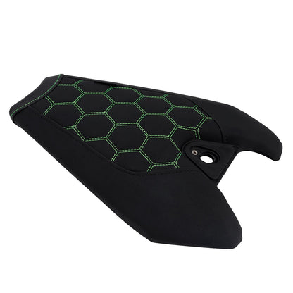 2014-2025 Per Kawasaki Z1000 Cuscino sedile passeggero posteriore Pilone Verde piatto2 24 Rosso