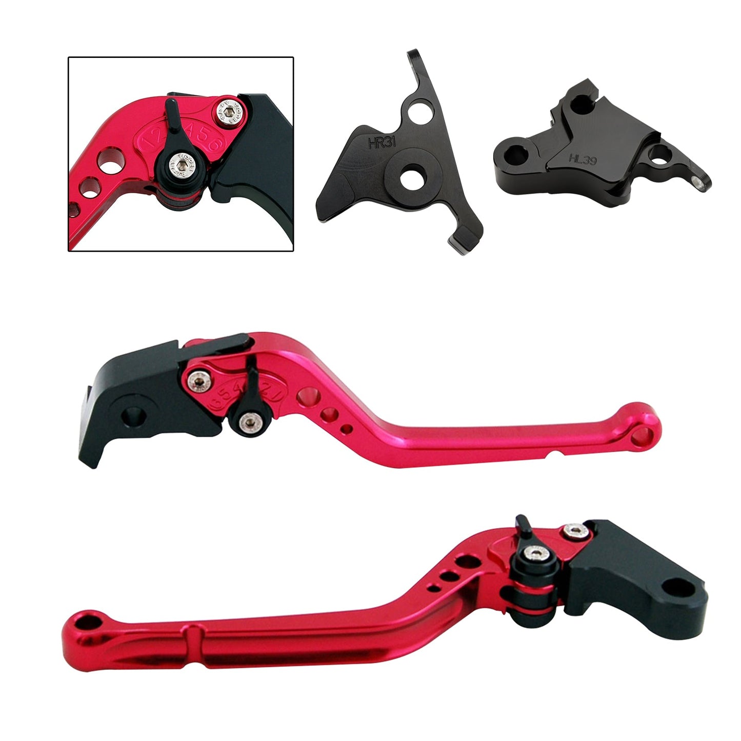 Leva frizione freno lunga adatta per CFMOTO 450SS 450SR 21-23 450NK 23-24