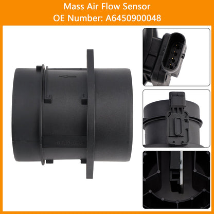 Sensore di flusso d'aria di massa A6450900048 per Mercedes W205 W246 Vito W447 Sprinter B906