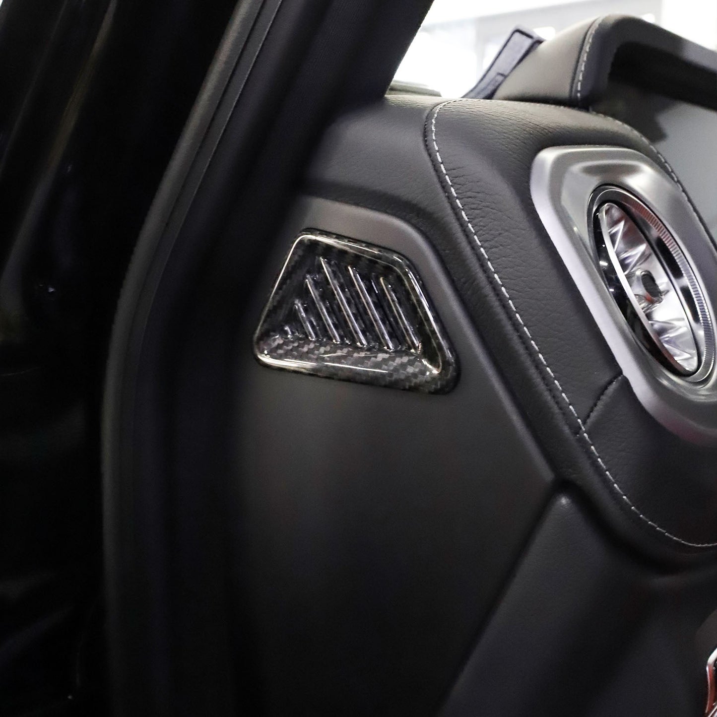 Prese d'aria laterali anteriori in fibra di carbonio per Mercedes Benz W464 W465 (modelli 2019-2026)