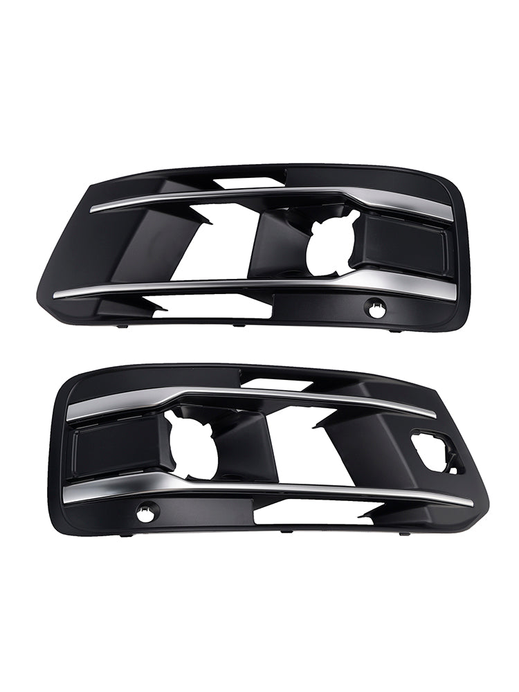 Compatibile con Audi Q7 2016-2019, 2 pezzi, copertura griglia fendinebbia paraurti anteriore 4M0807682AA4W3