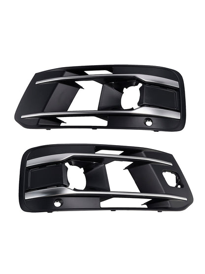Compatibile con Audi Q7 2016-2019, 2 pezzi, copertura griglia fendinebbia paraurti anteriore 4M0807682AA4W3