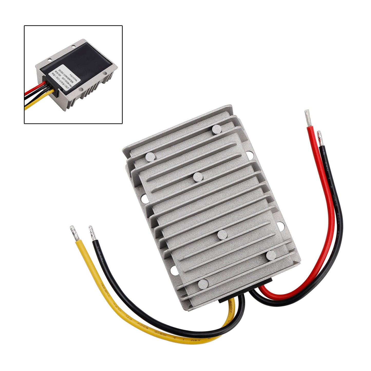 Convertitore regolatore di alimentazione step-down impermeabile DC 30-120V a 12V 20A 240W