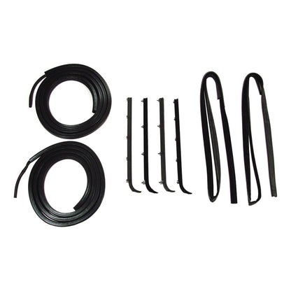 Kit guarnizioni per portiera anteriore Ford Bronco 1987-1996, 8 pezzi, kit guarnizioni per finestrini e portiere