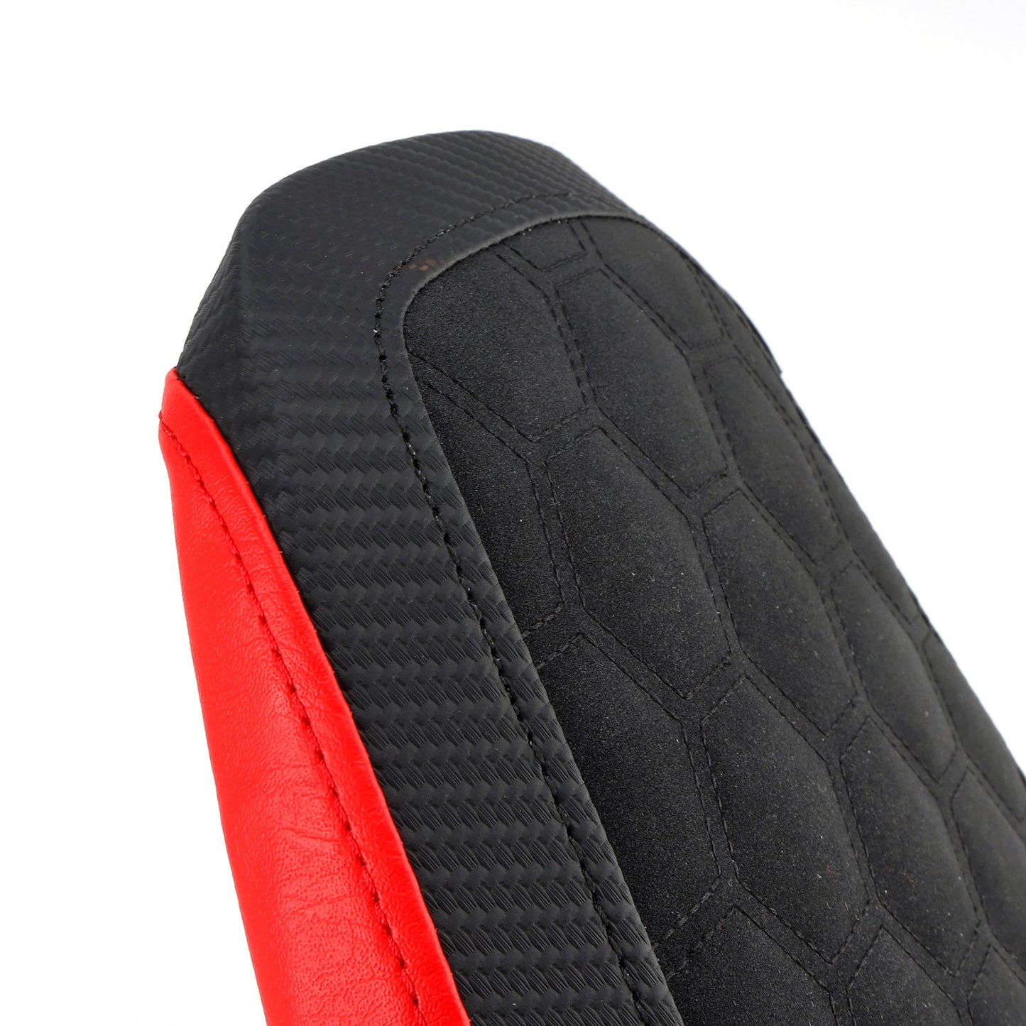 Kit cuscini passeggero Raider anteriori e posteriori per Honda CB650R CBR650R 2024-2025, colore rosso.