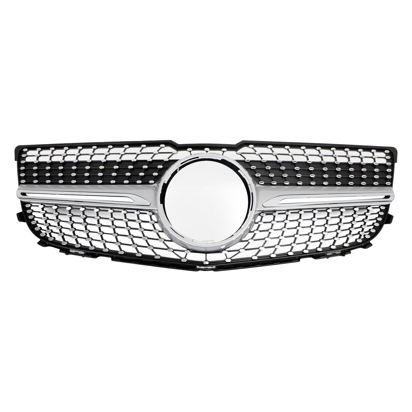 Per Mercedes Benz Classe GLK X204 2013-2015 Griglia per paraurti anteriore Diamond