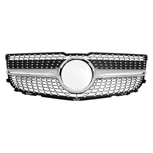 Per Mercedes Benz Classe GLK X204 2013-2015 Griglia per paraurti anteriore Diamond