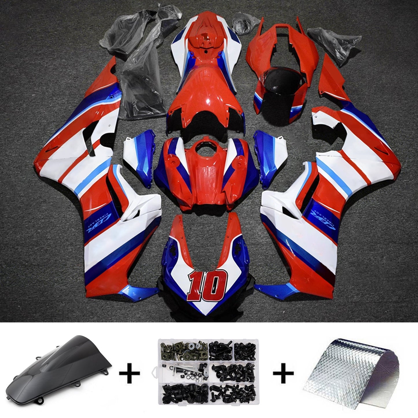 Kit di carene in plastica ABS stampate a iniezione per Honda CBR1000RR 2017-2025