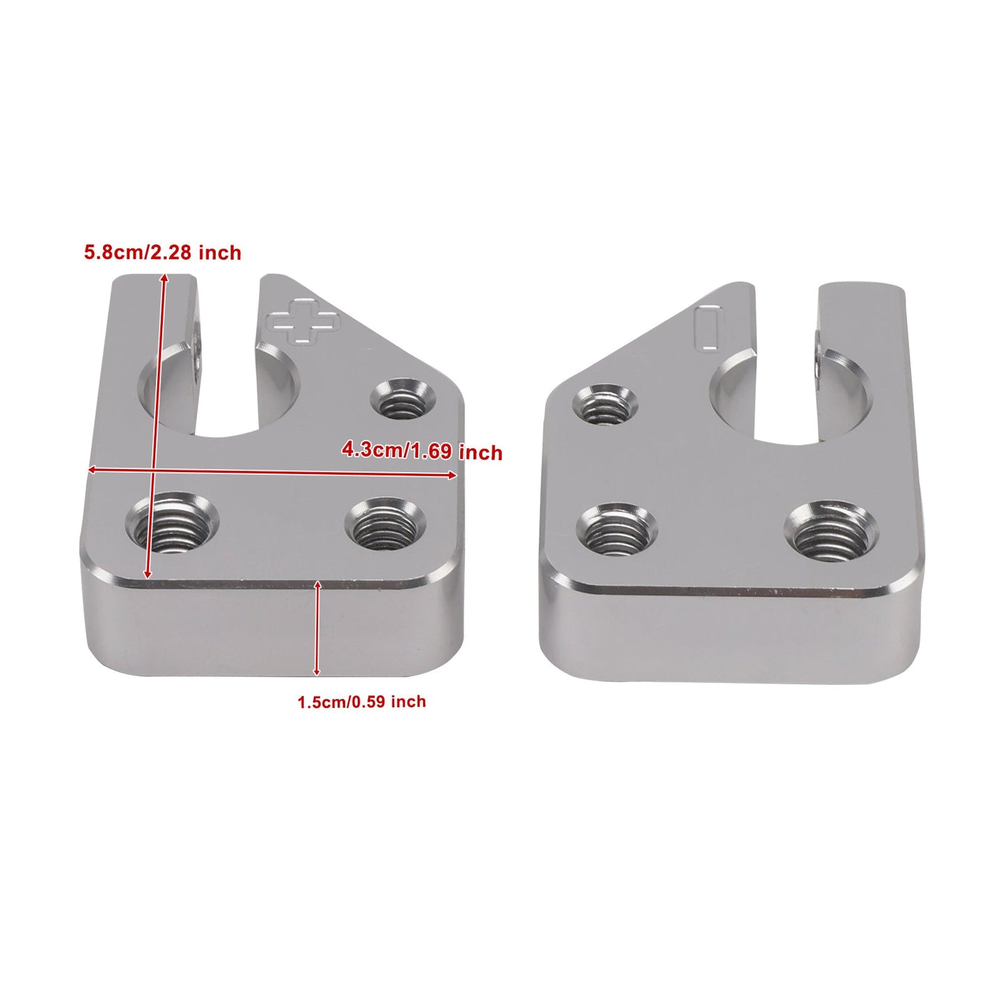 74098 Blocco multi-potenza per terminali della batteria, argento
