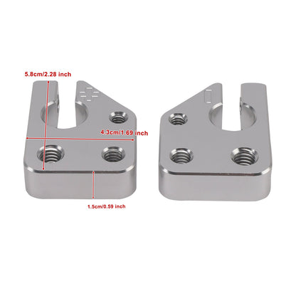 74098 Blocco multi-potenza per terminali della batteria, argento