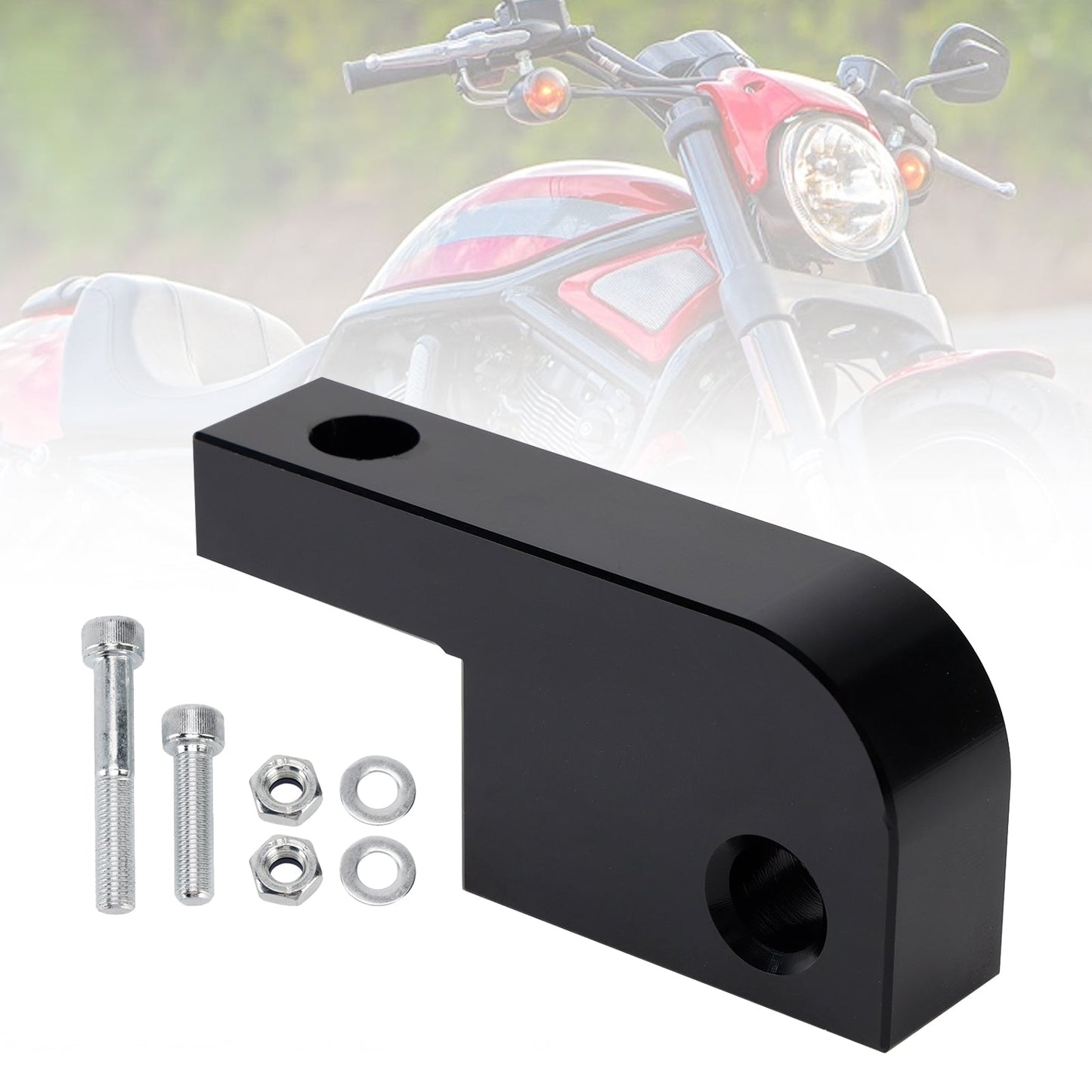 Staffa Di Montaggio Per Estensione Anteriore Del Faro Per Dyna T-Sport FXDL FXDF 1987-2017