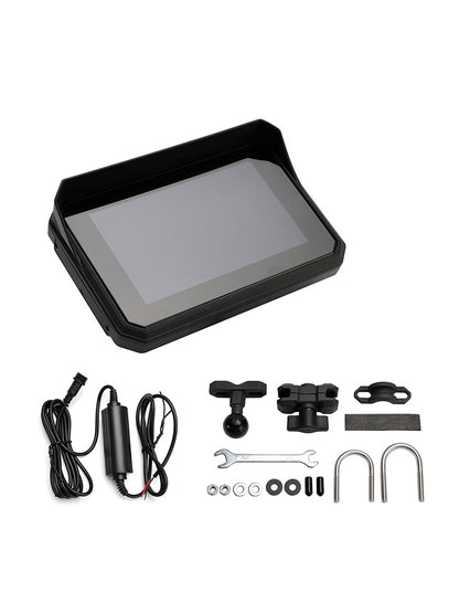 Registratore universale DVR da 5 pollici con touch screen Carplay per scooter e moto