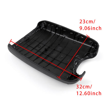 Coperchio della console centrale del bracciolo in pelle nera per Honda Accord 2008-2012