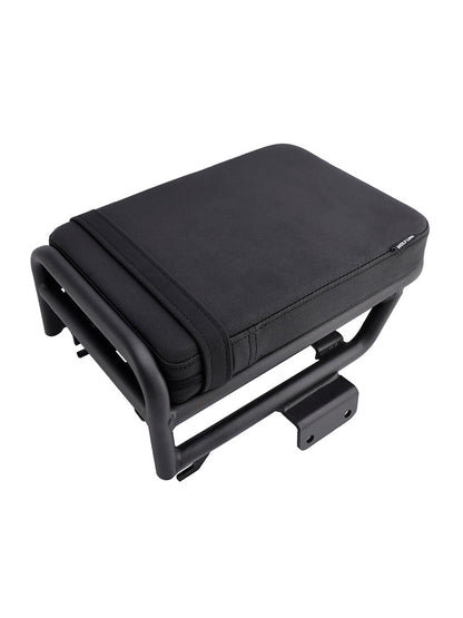 Cuscino passeggero posteriore per HONDA CT125 huntercub 125 2020-2023, piatto, in poliuretano, nero