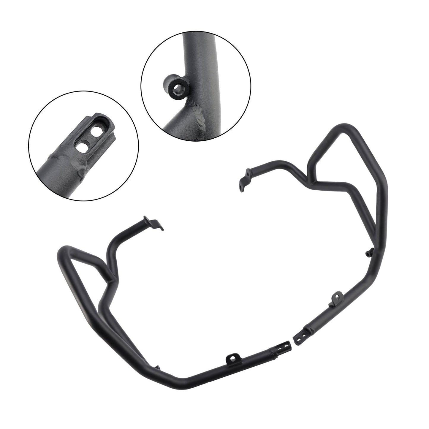 Barra di protezione motore superiore per BMW R1300GS 2024-2025, telaio in acciaio cromato