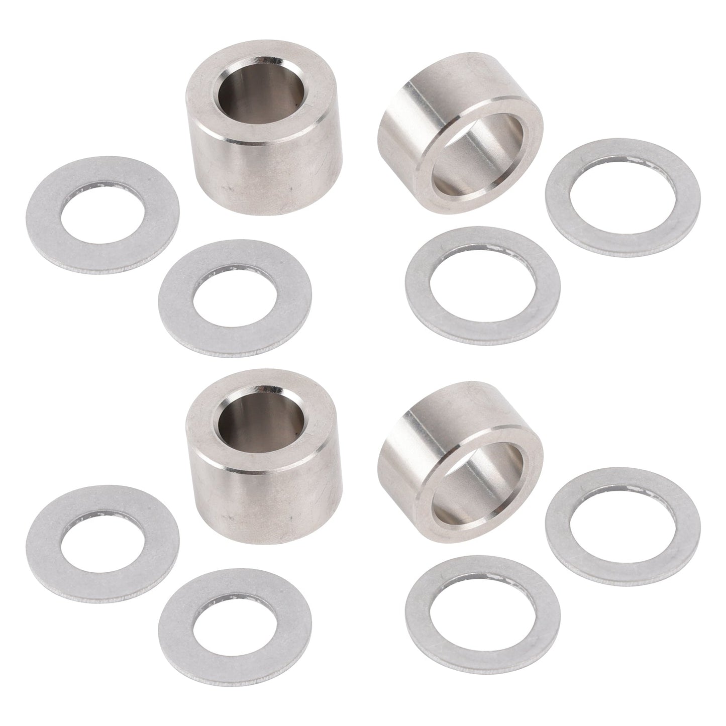 Confezione da 2 pezzi 1600036 Kit eliminatore tubo di bypass con shunt in alluminio e rondelle di tenuta