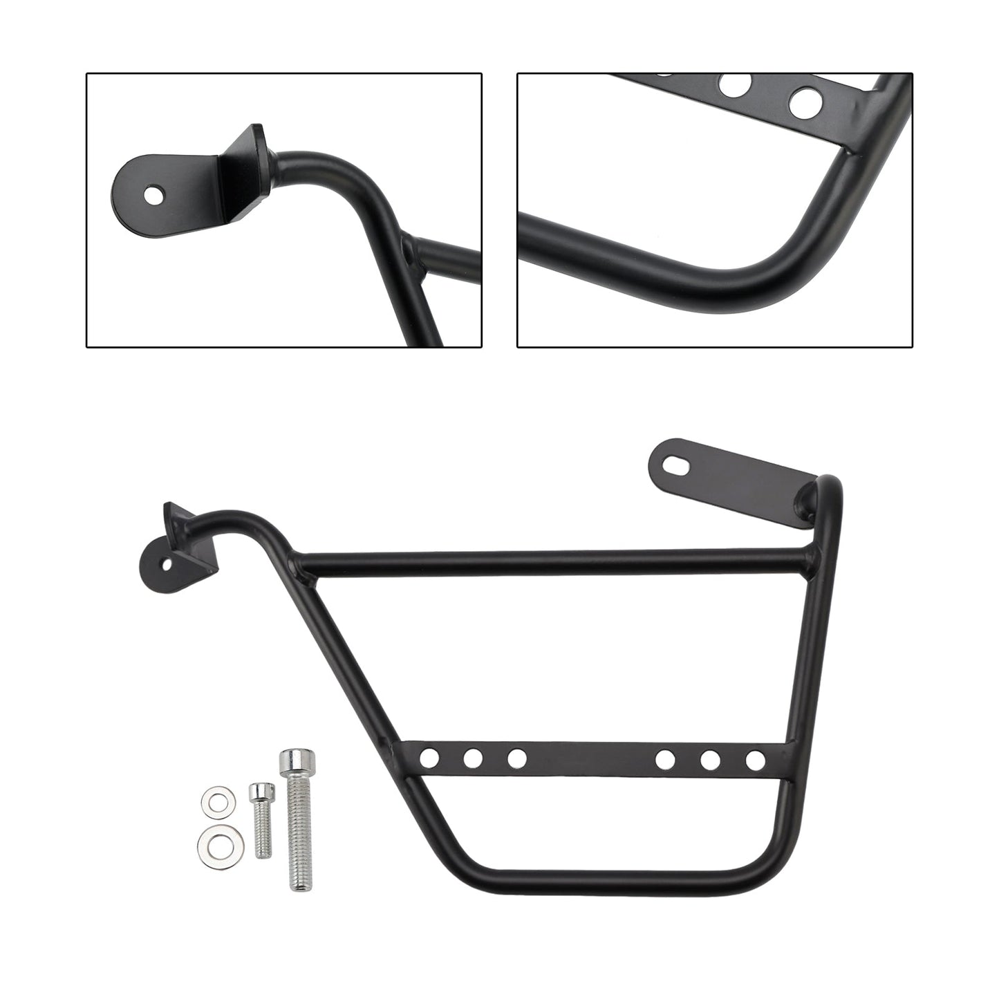 Supporto per borse laterali Guzzi V7 2021-2024, nero