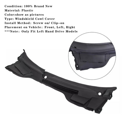 2012-2013 Mini Cooper S Mini Cooper Base Copertura parabrezza sinistra e destra 51132751209 51132751210