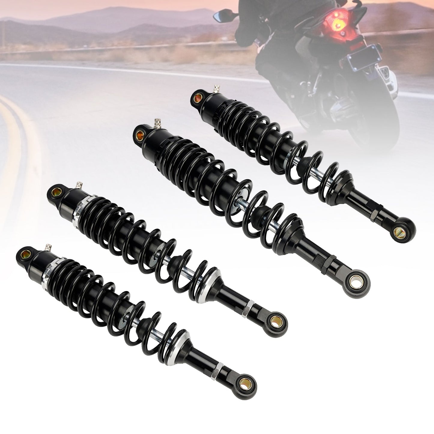 Ammortizzatori pneumatici sospensione posteriore da 365 mm adatti per Honda CT125 Cross Cub 110 50