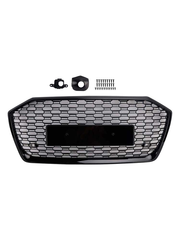 Griglia anteriore a nido d'ape in stile RS6 per Audi A6 S6 2019-2023 senza ACC