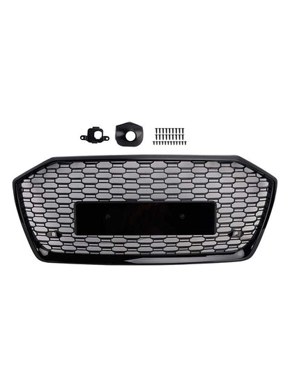 Griglia anteriore a nido d'ape in stile RS6 per Audi A6 S6 2019-2023 senza ACC