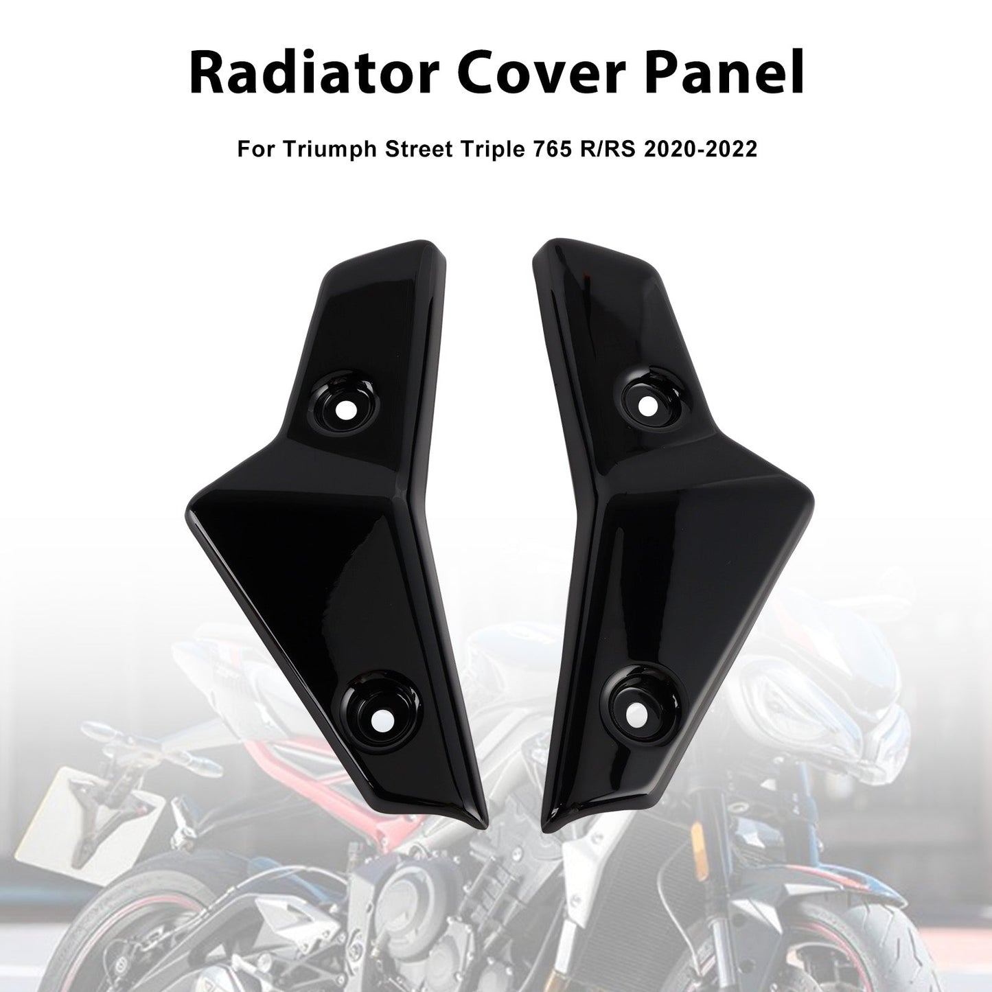 Pannelli carenatura laterali radiatore Street Triple 765 R/RS 2020-2022