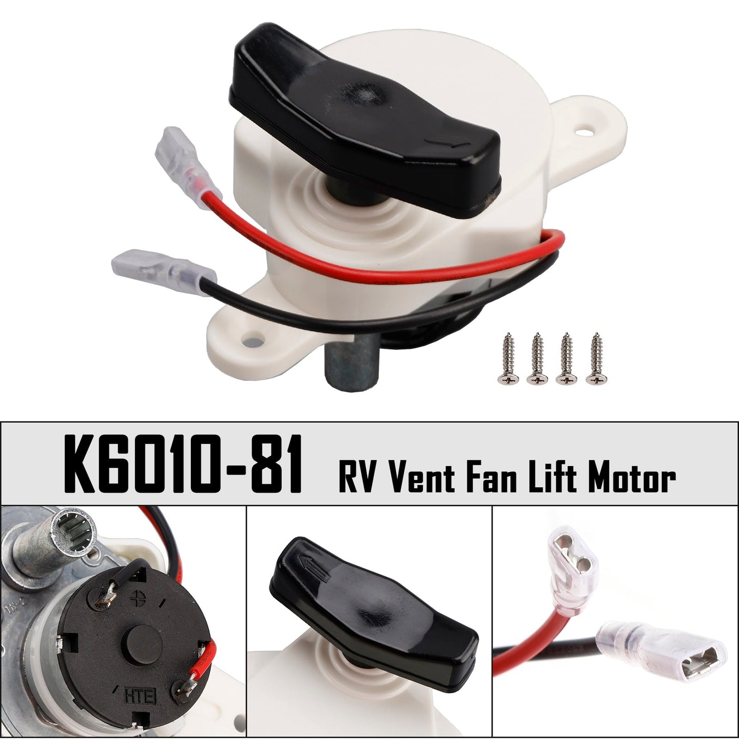 Motore di sollevamento per ventola di ventilazione per camper K6010-81 per Dometic Fan-Tastic Vent serie B