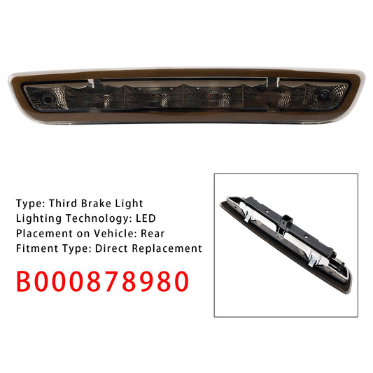 3RD Terza luce di stop B000878980 per Peugeot 108 2014-2021 Nero