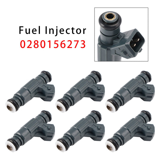 6 pezzi iniettori carburante per Audi A4 A6 Quattro A4 A6 Passat 97-05 2.8L 0280156273