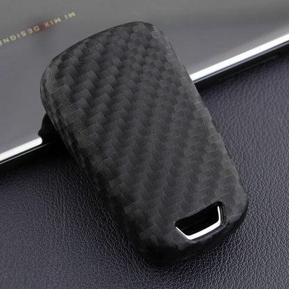 Custodia in similpelle e silicone per chiave auto con fibbia per Chevrolet
