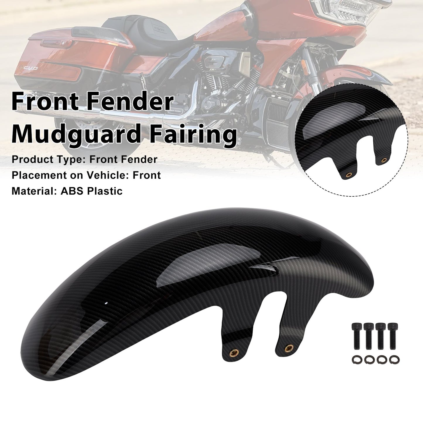 Carenatura parafango anteriore Touring CVO Road Glide / Street Glide 2023-2025