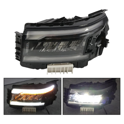 Faro anteriore sinistro a LED con luci diurne (DRL) per Nissan Frontier 2022-2025, codice 26010-9BU0D