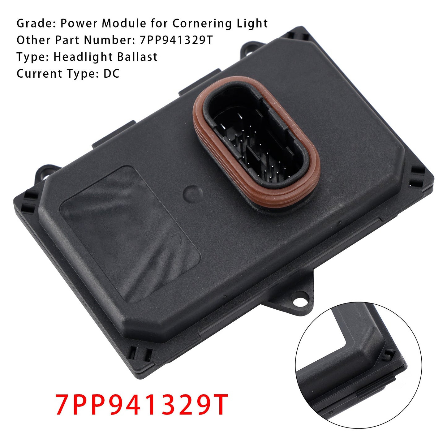 Unità di controllo fari a LED Porsche Cayenne E2 92A 7PP941329T