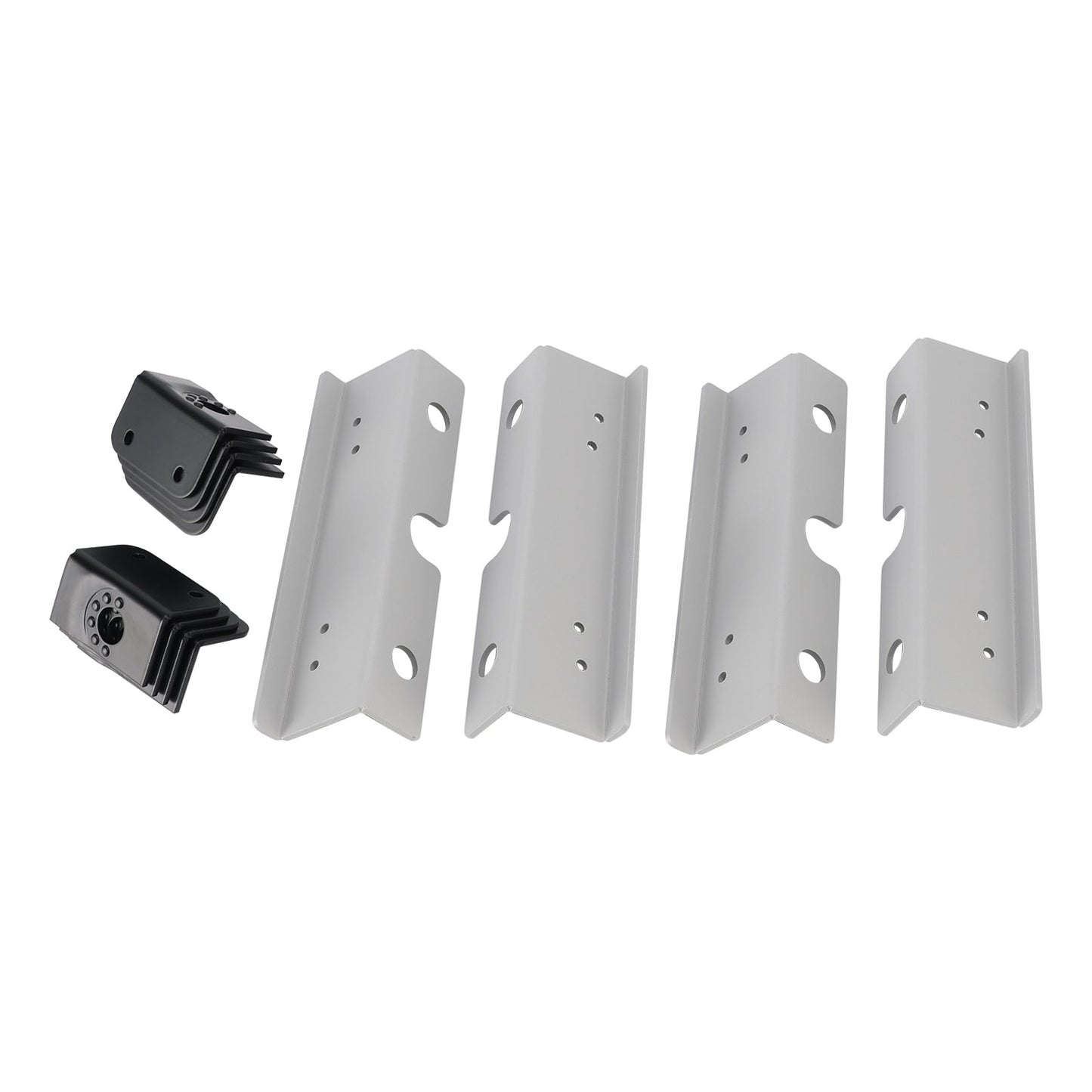 12 piastre/staffe di rinforzo per il montaggio dei sedili per VW T5 T6 2 + 1 sedili posteriori