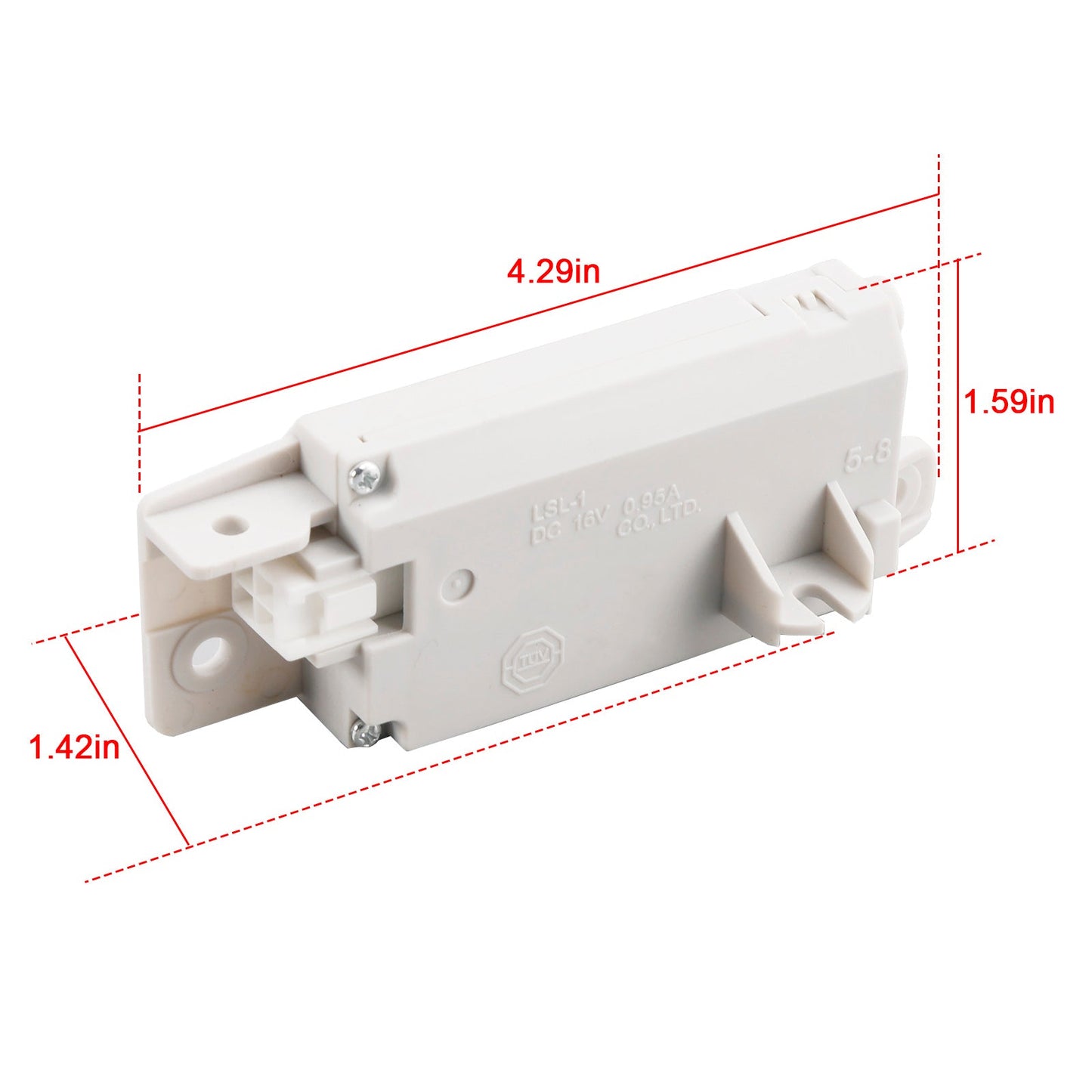EBF61215202 Gruppo interruttore coperchio lavatrice per LG sostituisce AP5597170 2667077