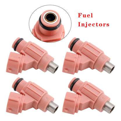 4PC 68V-13761-10-00 Iniettore di carburante per fuoribordo Yamaha 115HP F115JA F115LA 11-14