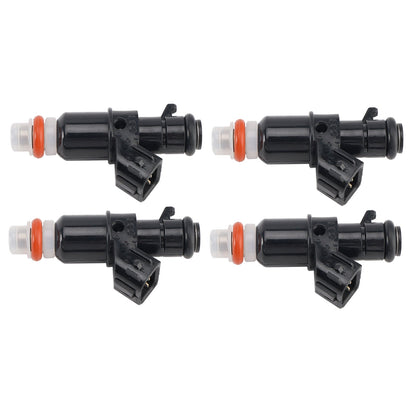 Iniettore di carburante 4 pezzi 16450-RZP-003 compatibile con Honda Accord Civic Stream CRV Tourer 2.0L