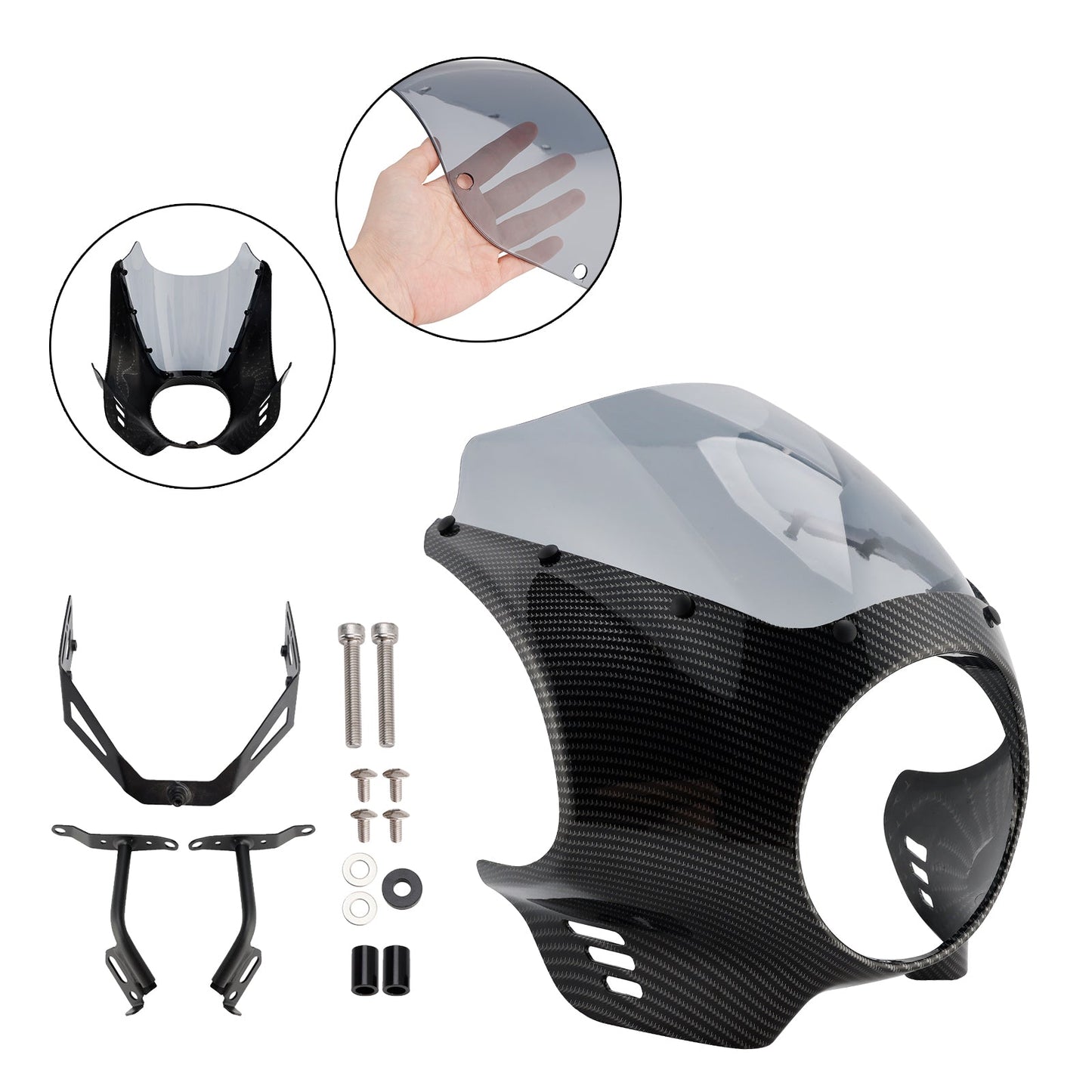 Cupolino parabrezza Yamaha XSR900 2022-2025