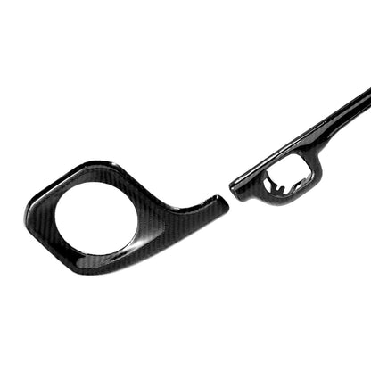 Set di pannelli di rivestimento interno per cruscotto in fibra di carbonio a secco per Mercedes W465 G550 G580 G63, 2025+