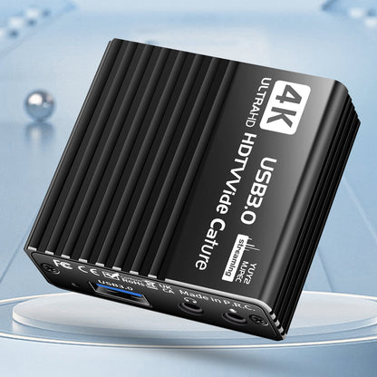 Scheda di acquisizione video USB 3.0 HDMI 4K Box di registrazione Gioco Trasmissione in diretta Microfono